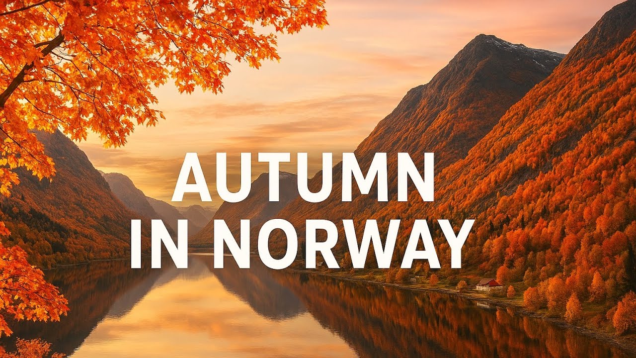 Захватывающая дух красота осени в Норвегии 🍁✨ | Сезон золотых чудес 🍂🇳🇴 #осень