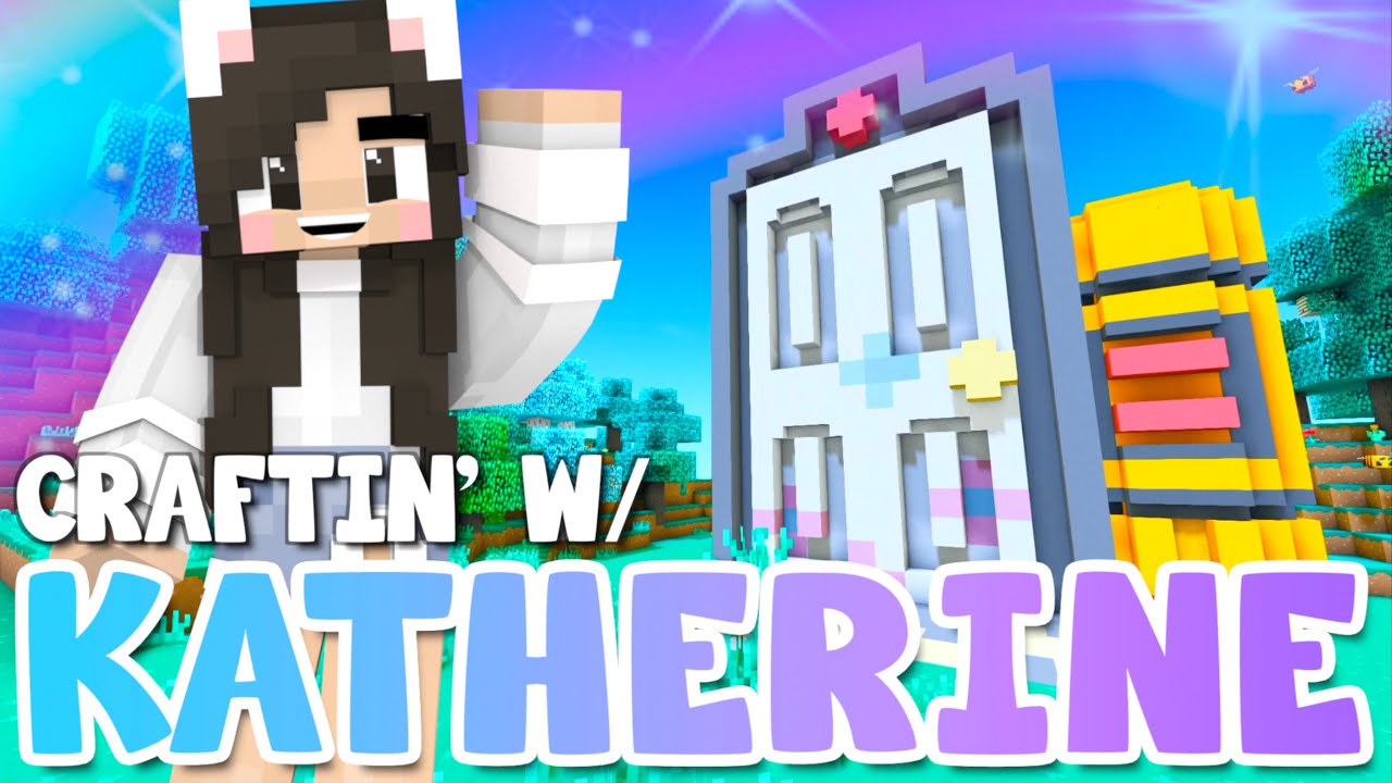 💙Minecraft Disney Village Store! Craftin' w/ Katherine S2 Ep.4