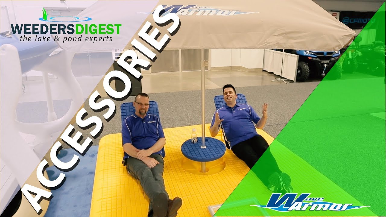 Wave Armor Floating Dock Accessories | Overview Review Video | WaveArmor Dealer Minnesota