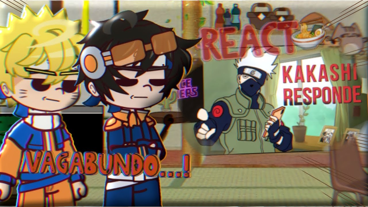 ◇《 Time 7 e Time Minato Reagindo ao | RESPONDENDO COMENTÁRIOS - KAKASHI | •Dani-Wolff• 》◇