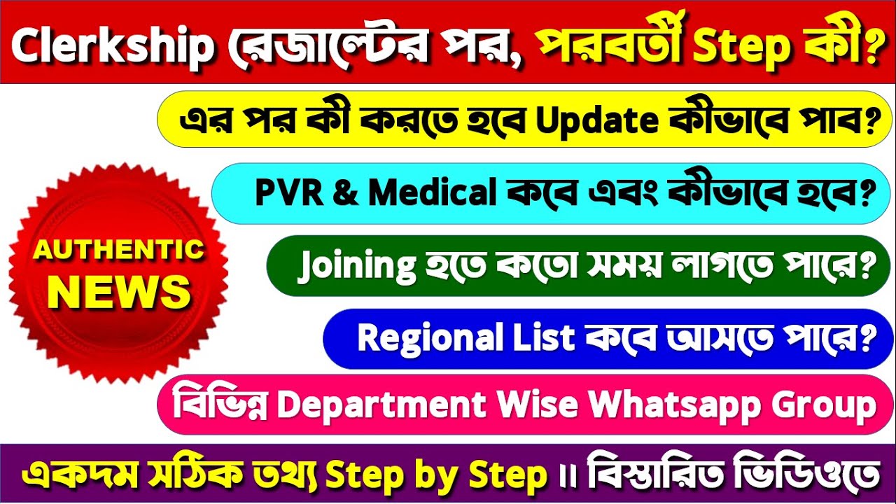 Clerkship Next Steps After Final Result | Clerkship PVR & Medical process Details #clerkship #result
