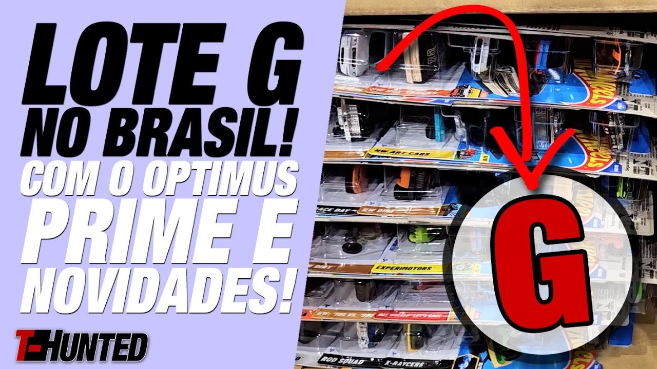 O LOTE “G” DE 2025 DA HOT WHEELS NO BRASIL! E ELE VEM COM NOVIDADES!