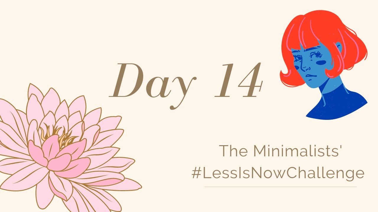 DAY 14: 30-day Less Is Now Challenge |  Minimalism | chelxxx