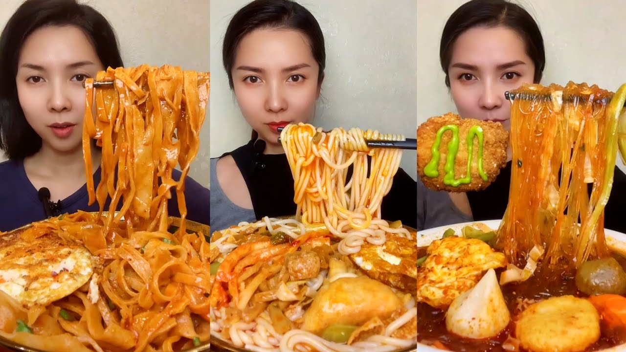 SPICIEST Noodles Challenge 🔥🌶️ | Full Mukbang Eating Video | Mukbang Real Sounds