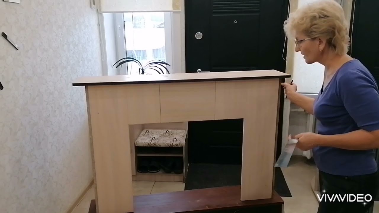 Портал для камина своими руками.