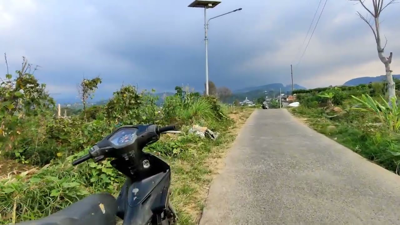 بونشاك اندونيسيا    السياحة في اندونيسيا   Heavy rain  , beautiful nature
