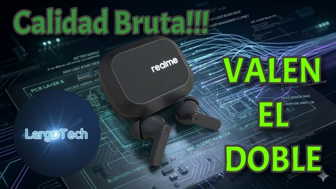 ​¡NO COMPRES OTROS! 🛑 Realme Buds Air 8: Superan todas las expectativas