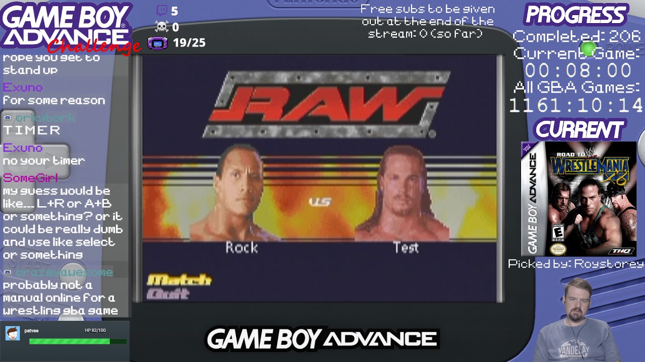 WWE: Road to Wrestlemania X8 (GBA Challenge #208) (Let's Play)