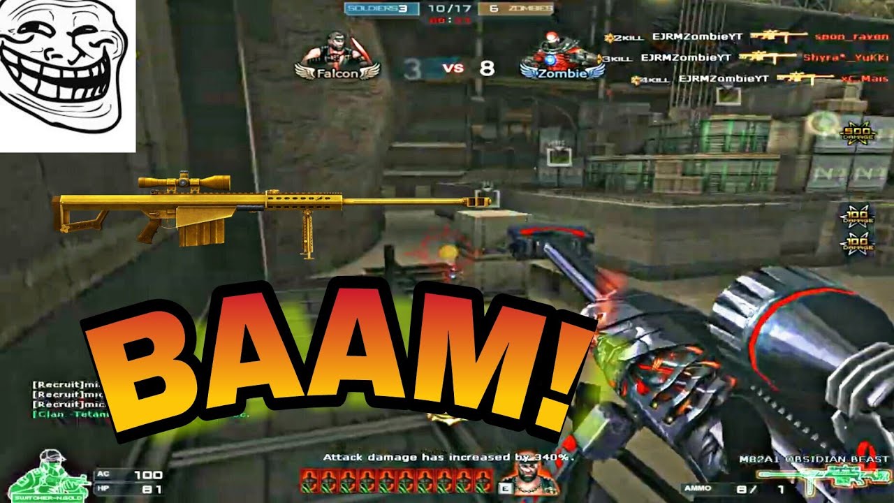 [ CF PH ] ~ BARRETT GamePlay (Death Trap)  | EJRMZombieYT