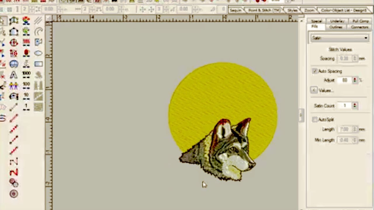 Shaping Tool and Removing overlap stitches