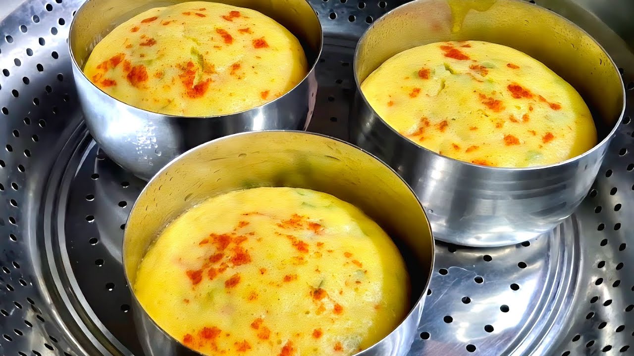 बिना mold के कटोरी में बनाएं besan का healthy और tasty नाश्ता | healthy Dhokla recipe | 