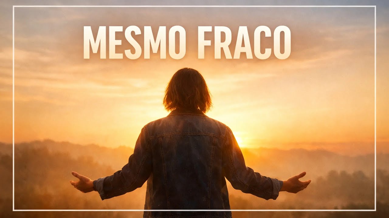 LOUVOR | Mesmo Fraco, Eu Te Louvarei