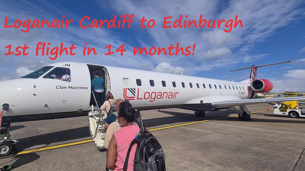Trip report: Loganair E145 Cardiff to Edinburgh
