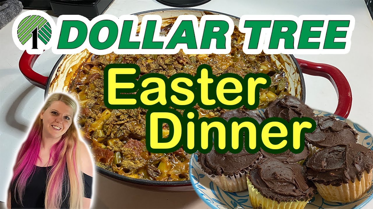 $10 Dollar Tree Easter Dinner 🐰