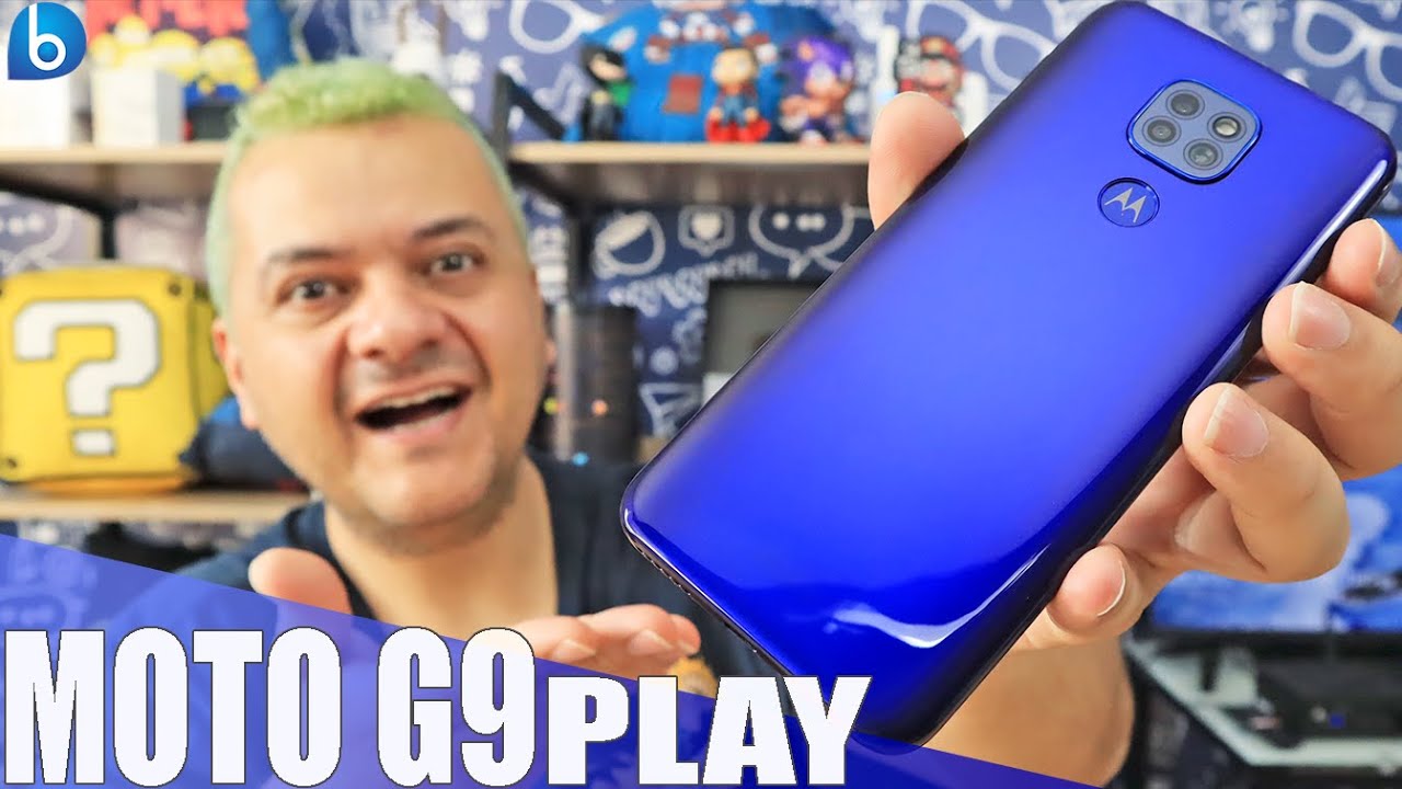 Ele já ESTÁ COMIGO! MOTO G9 PLAY | Unboxing e Impressões