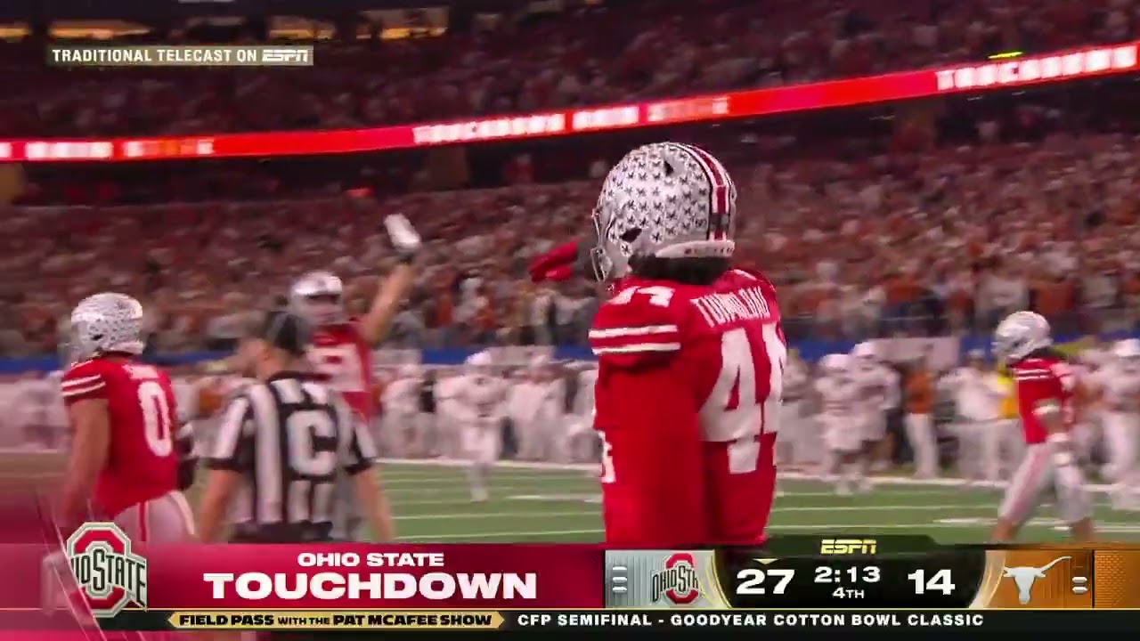 JACK SAWYER INSANE CLUTCH 86 YARD SCOOP AND SCORE