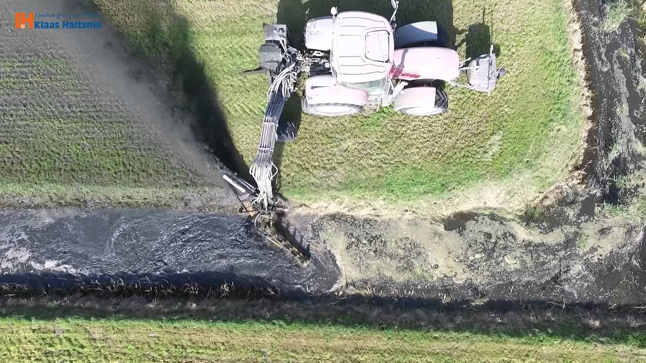Baggeren, Baggerfrees Hemos Haitsma 2015 - P3P Drone - agriculture