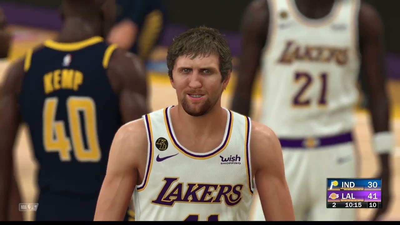 Los Angeles Lakers vs Indiana Pacers (82/20) 2k21