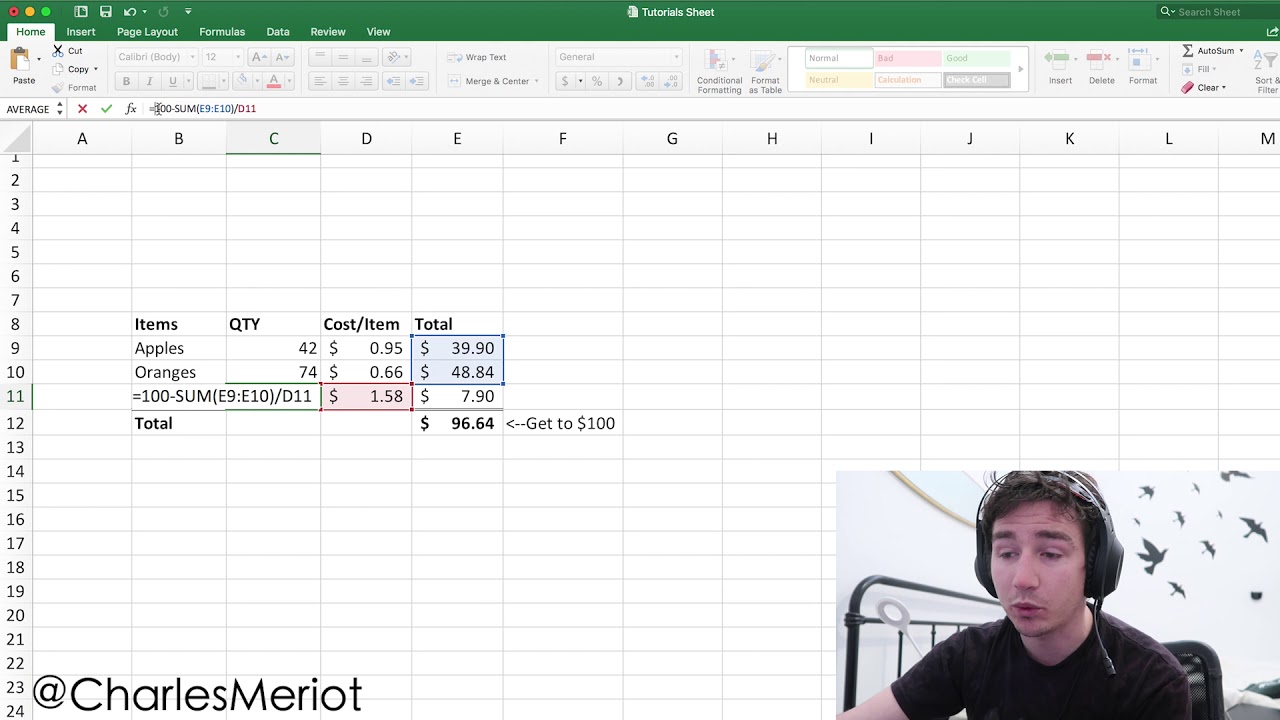 Excel Tips & Tricks: Goal Seek