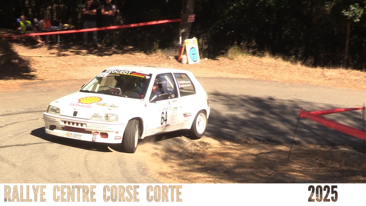 Fabien  GOUIRAND  et  Florent  DENGERMA   Rallye Corté Centre Corse  2025