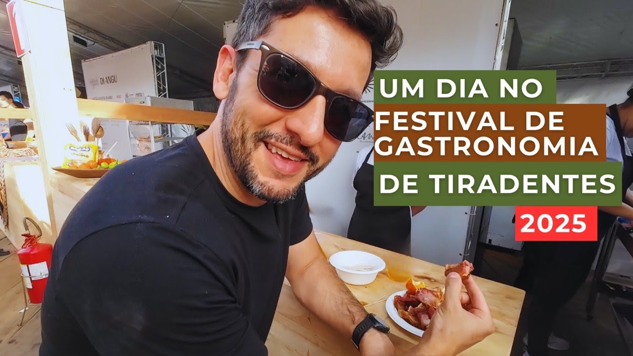 Festival de Gastronomia de Tiradentes 2025 | Primeiro Dia com Comida Mineira e Oficinas