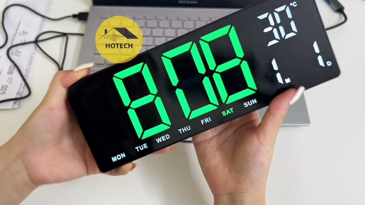 Hướng dẫn cài đặt đồng hồ led đa năng DHO7
