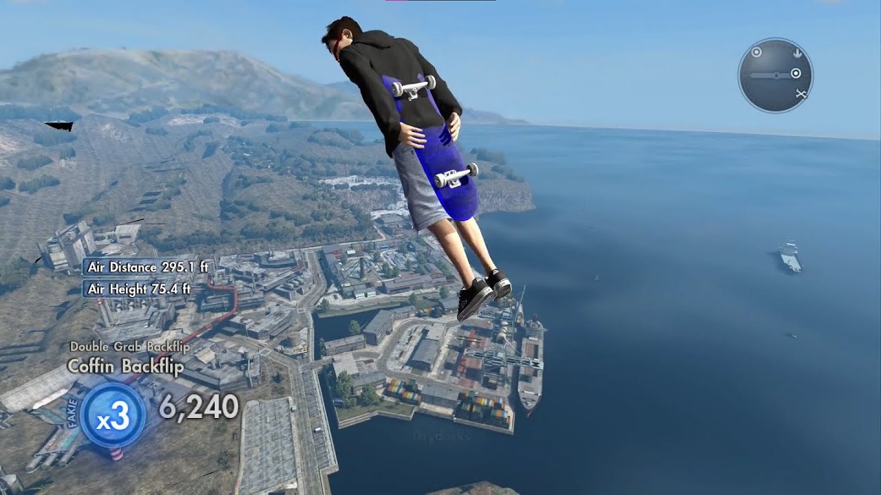 You've Never Seen This Many Coffin Flips in Skate 3.