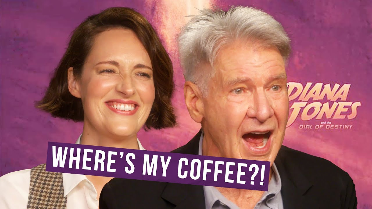 Harrison Ford DEMANDS during interview 😂 | Indiana Jones and the Dial of Destiny