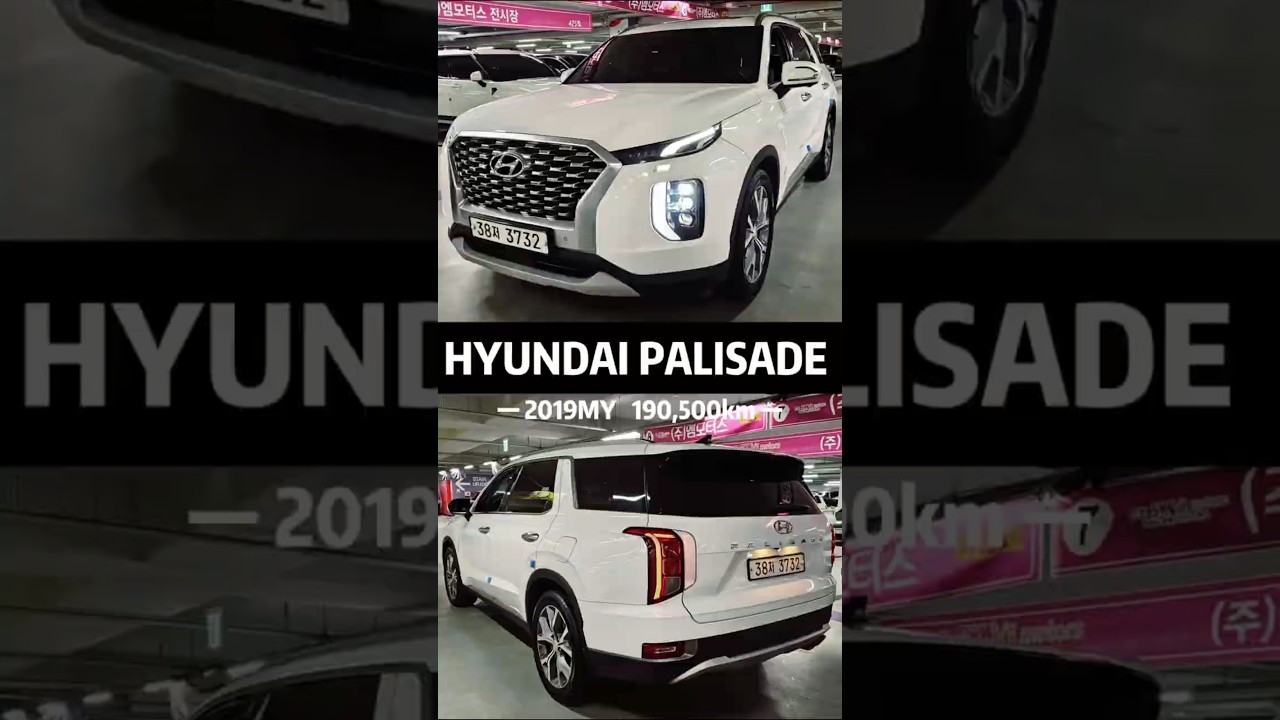 2019MY HYUNDAI PALISADE 2.2Diesel AWD Prestige 