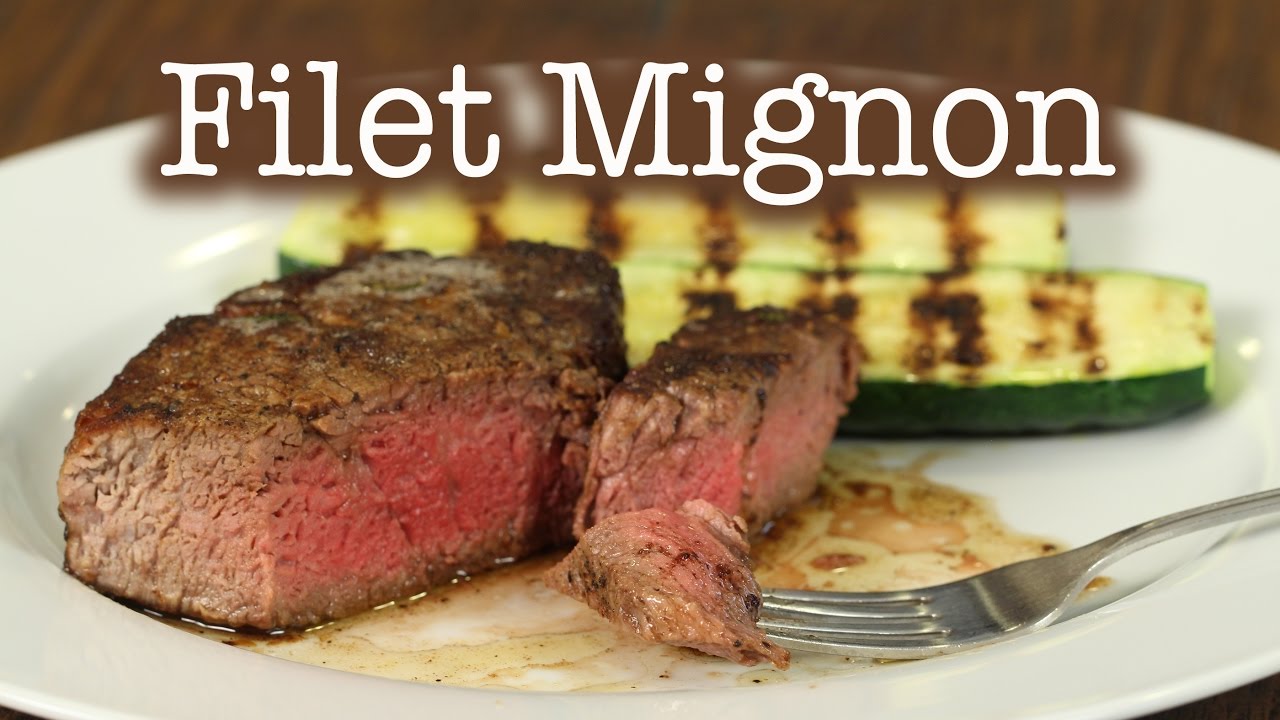 How To Cook A Filet Mignon Steak Perfectly | Rockin Robin Cooks