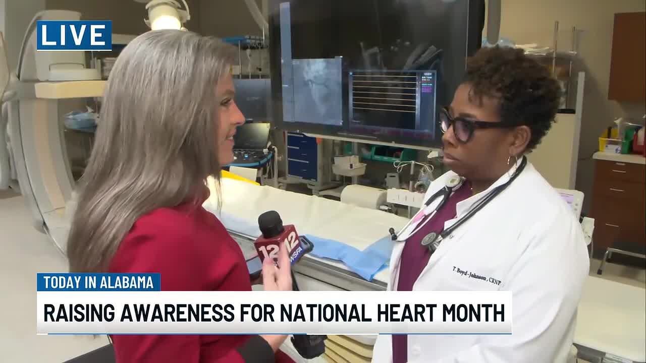 Raising awareness for National Heart Month