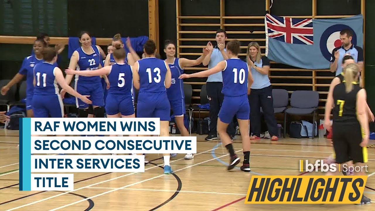 HIGHLIGHTS: British Army 38-67 Royal Air Force | Women's Inter Services Basketball