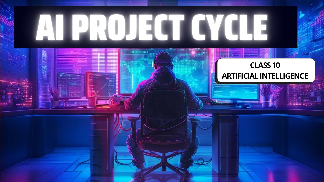 Class 10 AI Revision: AI Project Cycle Mind Map (CBSE 2025 Unit 2)