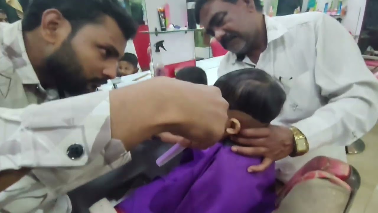 Meri Beti Ka Mushroom 🍄 Style Haircut✂️💇| Video|Mushroom Haircut Video 