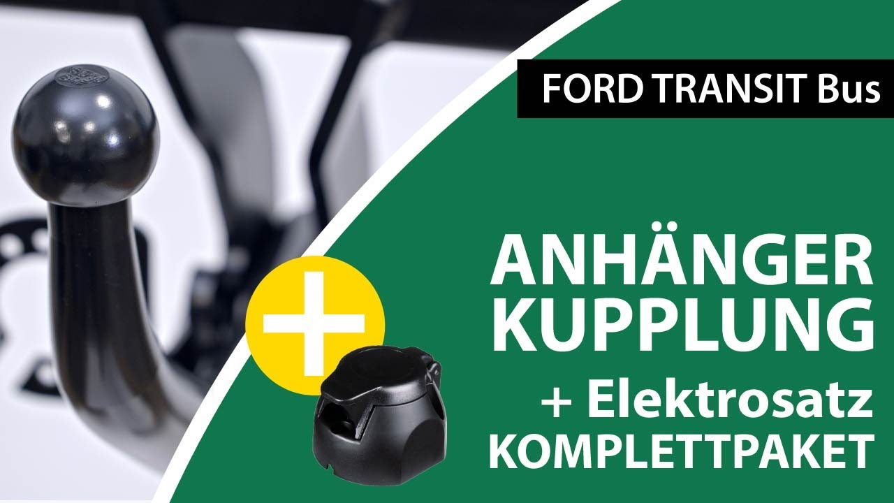 Anh&auml;ngerkupplung starr FORD TRANSIT Bus  | AUTO-HAK Komplettsatz + Montage von Rameder
