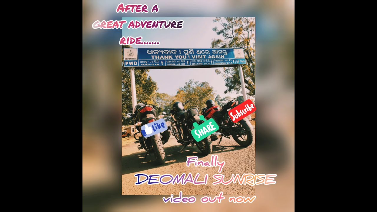 DEOMALI SUNRISE VIDEO...... by UDAY RIDER