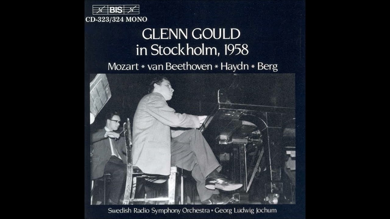 Glenn Gould plays Haydn in Stockholm