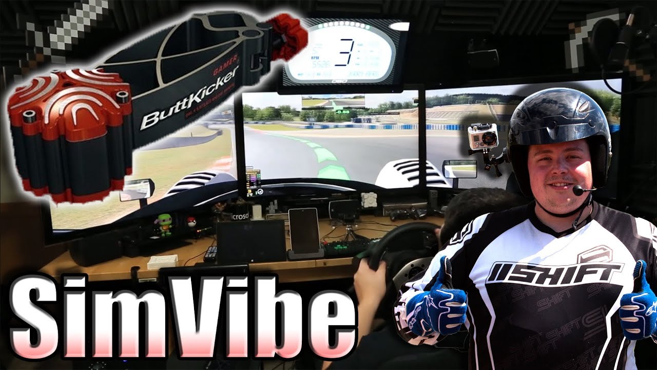 Ultimate Sim Racing: iRacing with SimVibe and Buttkicker
