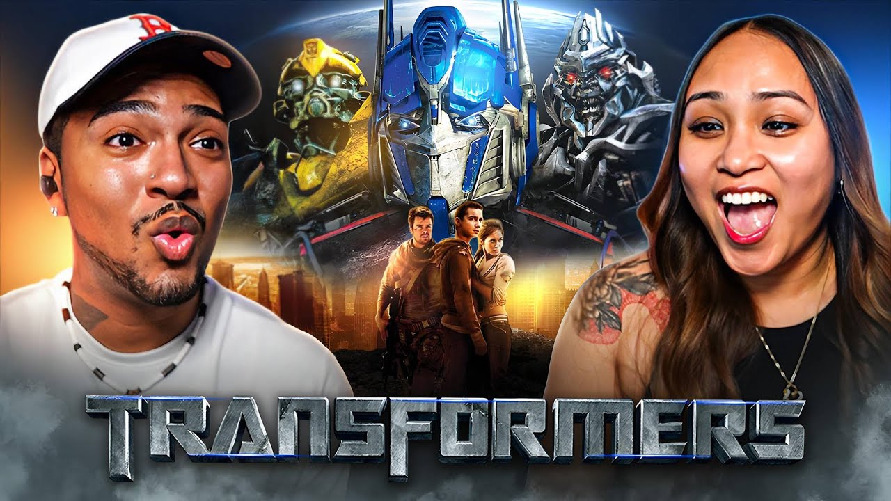 Girlfriend's FIRST Time Watching *TRANSFORMERS* (2007) W/@NelleyWatches