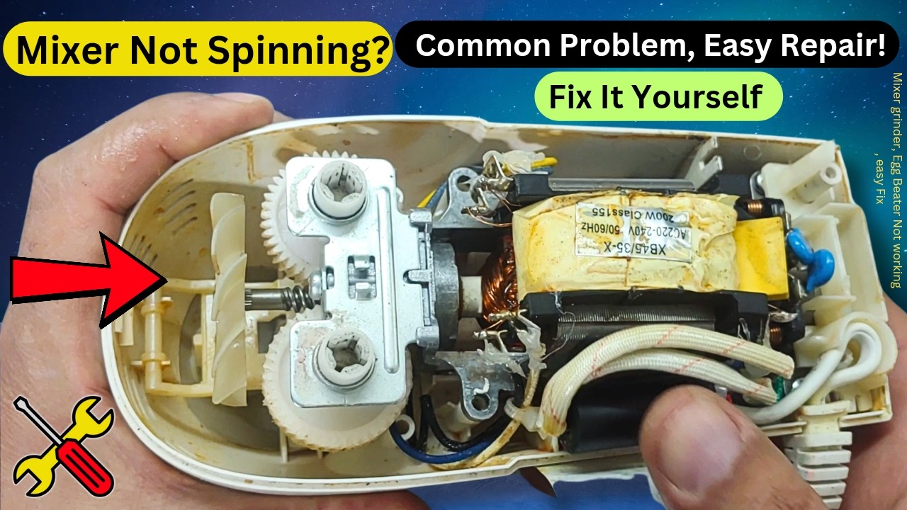 How to Fix a Hand Mixer That Won't Turn On or Not Spin Easy Fix for Common Issue