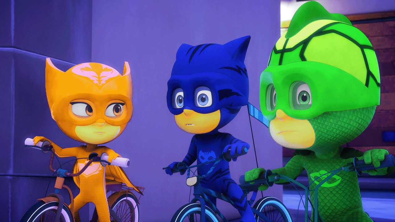 Orange Owlette | Catboy's Two Wheeled Wonder | PICK YOUR FAV COLOR | PJ Masks Funny Colors