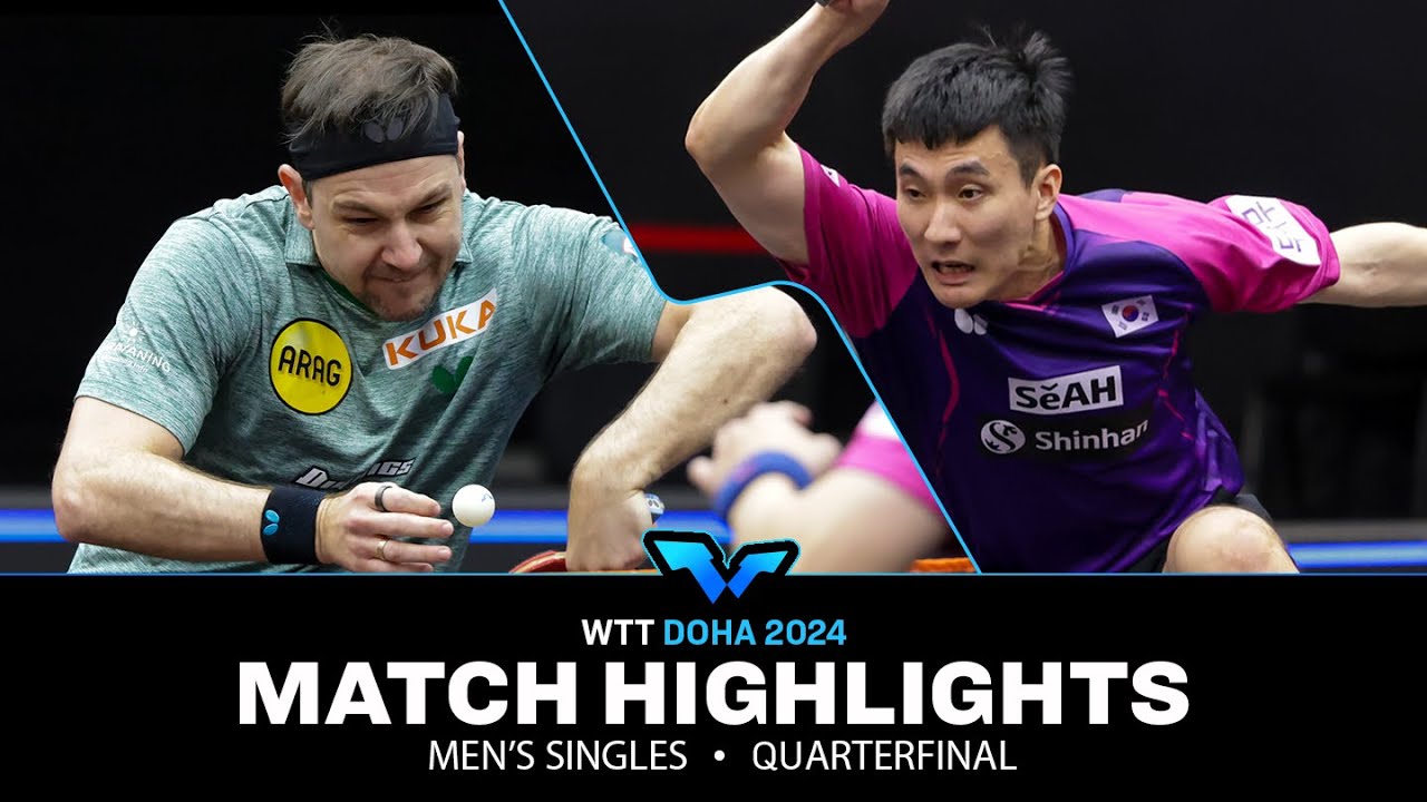 Timo Boll vs Lee Sang Su | MS QF | WTT Contender Doha 2024