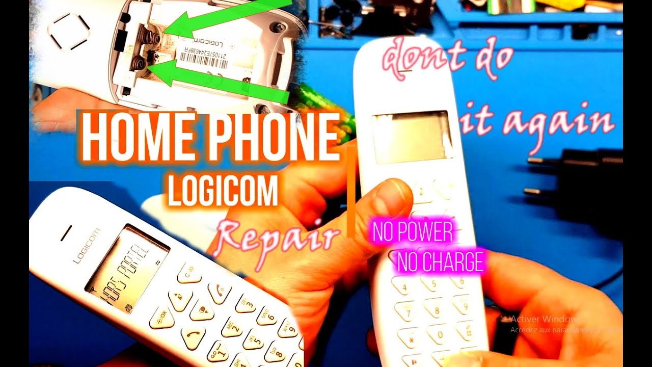⛔Don't do it Never...Home ☎Phone fix Logicom 📞انقاذ الهاتف الثابت🩺