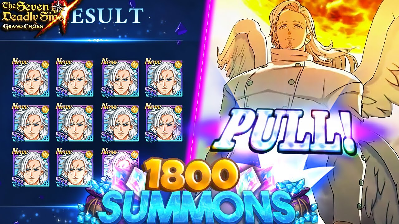 MAEL LIVE SUMMONS & SHOWCASE!! 1800 GEMS?! | The Seven Deadly Sins: Grand Cross