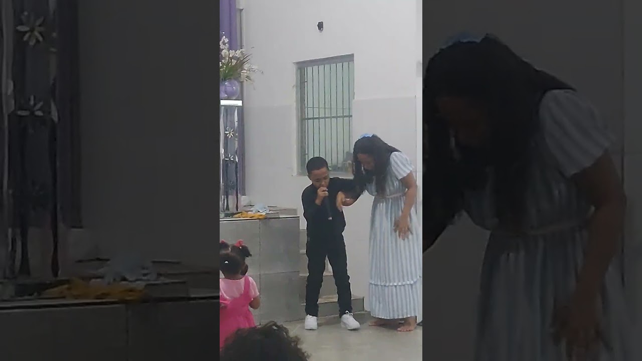 Criança cantou e Deus tomou a igreja na unção/ adorador:Miguel lyma 🔥🔥🔥🙏👏🏼♥️