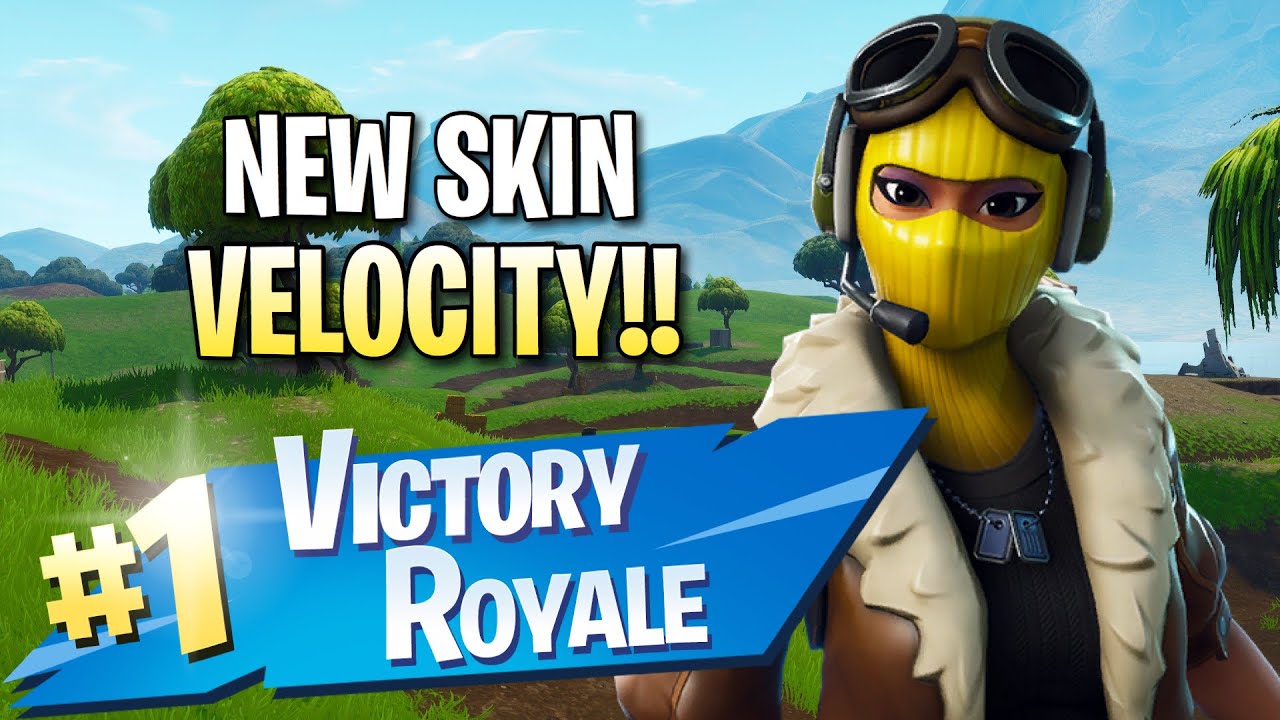 New Velocity Skin!! 10 Elims!! - Fortnite: Battle Royale Gameplay