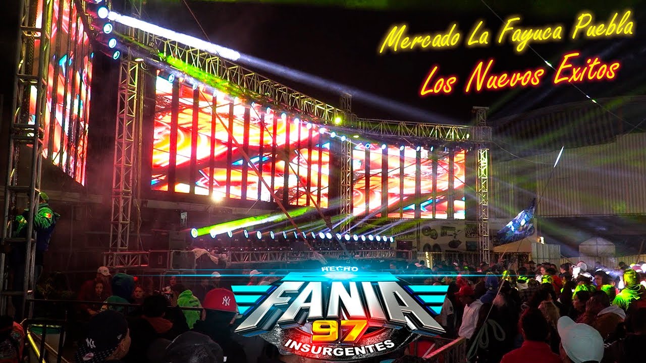 🔥SE LLEVO LA NOCHE (LA CUMBIA DEL SOL) SONIDO FANIA 97 MERCADO LA FAYUCA PUEBLA 2025