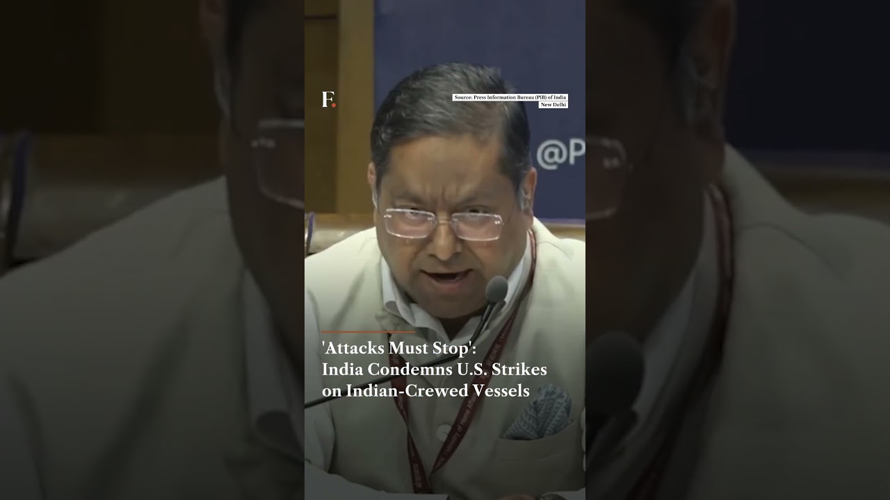 &laquo;Атаки должны прекратиться&raquo;: Индия осуждает удары США по судам с индийским экипажем | Firstpost N...