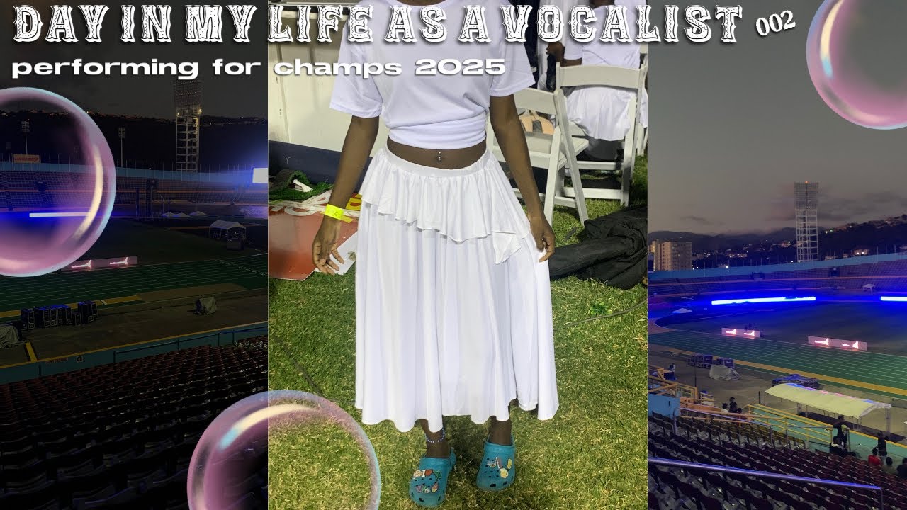 a DAY in my life as a vocalist |ep 002| performing at champs 2025, sleepover + more