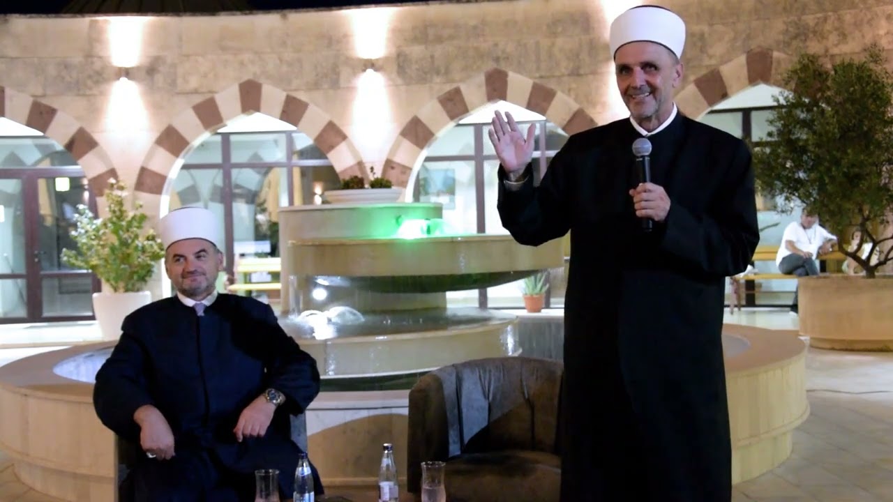 Predavanje u IKC Bar, predavac Izet ef. Camdzic, glavni imam MIZ Zavidovici